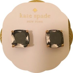 Kate Spade Black Studs